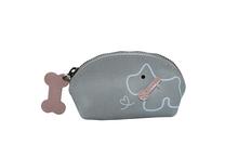 Usupso Stereoscopic Elephant Semicircle Cange Purse (Gray)