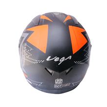 MAD STAR CARA Helmets - Black / Orange