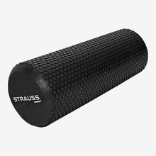 Strauss Yoga Foam Roller   Foam Roller 45 cm  Massage Roller  Foam Roller for Deep Tissue Massage, Pain Relief from Sore Muscles, Pre & Post Exercise Fitness Workout Sessions