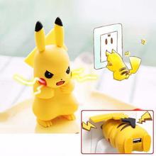 Pikachu USB Charger Adapter For Android/iPhone - Yellow