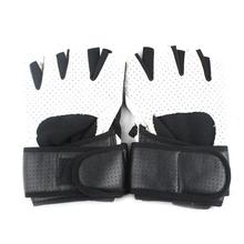 White Gym Gloves for Men