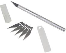 Stainless Steel Precision Pen Knife Set Hobby Knife Razor Tool with 5 Spare Blades - Precision Knife |