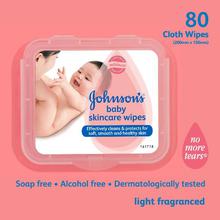 Johnson's Baby Skincare Wipes 80