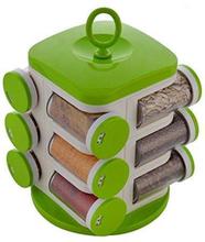 12 Pcs Rotating Spice Rack