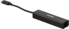 Choetech 4-In-1 USB-C to RJ45 Adapter-Black - iSure