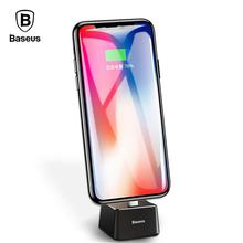 Baseus SUGENT-YF09 Charging Desktop Stand Holder For iphone 5s 6s 7 8 Plus & iPHONE X With Charger Cable