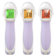 36 Degree HT - 668 Non-contact Infrared Thermometer - White and Purple