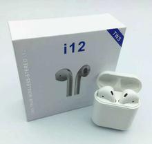 Mini i12 tws PK i10 air pods wireless Bluetooth Earphones Wireless headset SIRI Touch control Earbuds hifi earphone for smart phone