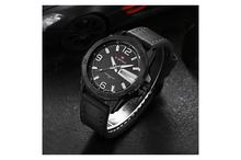 NaviForce Date/Day Function Analog Black Watch (NF9055)