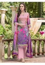 Stylee Lifestyle Multi Satin Printed Dress Material - 2102