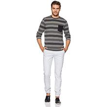 Max Men's Striped Slim Fit T-Shirt