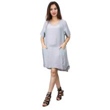 Grey High-Low Oversize Tshirt Dress