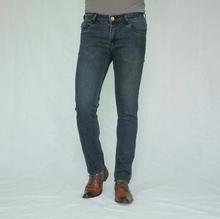 Green Tone Stretchable Denim Pant For Men