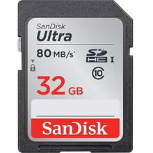 SanDisk ULTRA 32 GB MicroSDHC Class 10 80 MB/s Memory Card