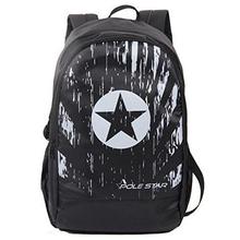 POLE STAR Polyester 30L Black Backpack with Laptop Compartment