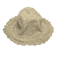 Beige Textured Hemp Hat - Unisex