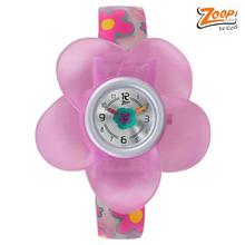 Zoop C4004PP03 Floral Analog Watch For Girls- Pink