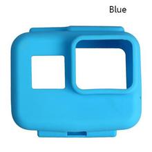 Colorful Soft Silicone Rubber Frame Protective Case for GoPro Hero 5 6 7 Black Protective Cover for Go Pro 5 Camera Accessories