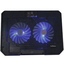 S1 Laptop Cooler With Dual Fan And LED Light