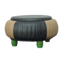 Recycled Tyre Ottoman
