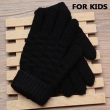 Solid Magic Touch Screen Gloves Women Men Warm Winter Stretch Knit Mittens Wool Full Finger Guantes Female Crochet Mitt Luvas