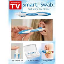 Smart Swab Multi Functional Earwax Cleaner - (Blue/White)