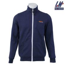 KILOMETER Solid Front Zippered Sweatshirt For Men - KM 1791