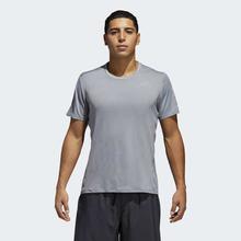 Adidas Grey Response Running Tee For Men - CW3229