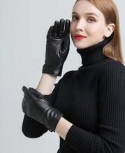 Combo 2 in 1 Leather Waterproof and Screen Touch Gloves, Neck Warmer and Topi Set