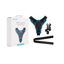 TELESIN Motorcycle Helmet Strap Mount For Gopro & Action Camera