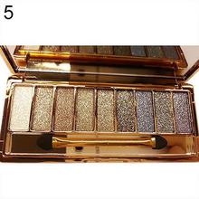 Fashion eyeshadow palette 9 colors matte eyeshadow  palette glitter eye shadow makeup nude makeup set Cosmetics *