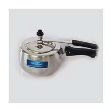 DeviDayal 3 Ltr Contura Heavy Base Pressure Cooker – White