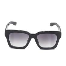 Black Framed Square Shaped Sunglasses For Women