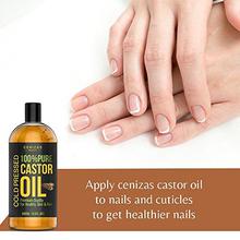 Cenizas Cold-Pressed, 100% Pure Castor Oil - Moisturizing & Healing,