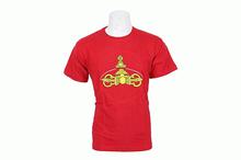 Red 'Bajra' Hand-Embroidered Unisex T-Shirt