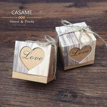 1pcs sweet lovely Decoration Candy box paper boxes Gift box Rustic &