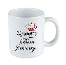 Queens are Born in January Mug, Birthday Mug, Birthday gift