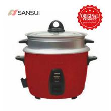 Sansui 1.8 ltr Drum Rice Cooker w/ Steamer SS-RC-J18S - Red