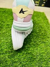 Stylish light green coloured sneakers for girls