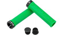 RACE FACE Green Half Nelson Lock On Grips