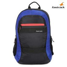 Fastrack Black/Blue Back To Campus Backpack For Men - A0641NBK01