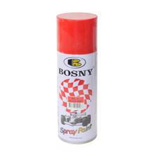 Bosny Acrylic Aerosol Spray Paint - Silver/Red
