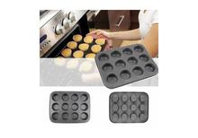 12 Mold / Grid Cup Cake Muffin Bakeware Pan