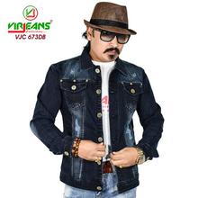 Virjeans Denim (Jeans) Stretchable Jacket For Mens (VJC 673) Blue