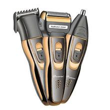 Gemei GM-595 Waterproof 3 In 1 Hair Clipper And Trimmer