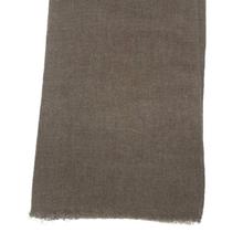 Cedar Brown Solid Cashmere Shawl For Women