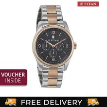 Titan Black Dial Chronograph Watch For Men - 90030NM01