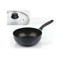 CG 28cm Pressed Nonstick Kadai With Lid Kadai 2801 IB