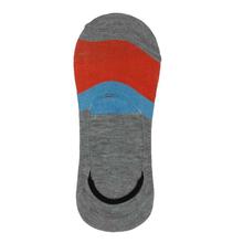Grey Striped Socks For Men
