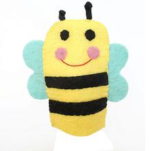 Handmade Bee Hand Puppet For Kids